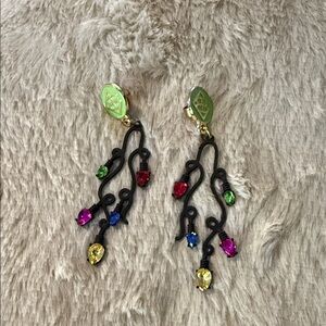 Elegant Multicolor Drop Earrings